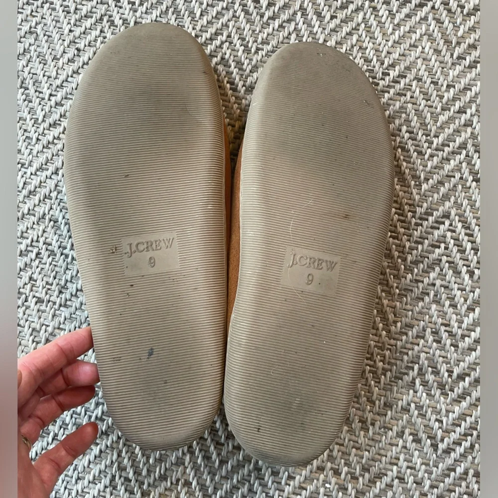 J.Crew men’s siz 9 suede classic slippers